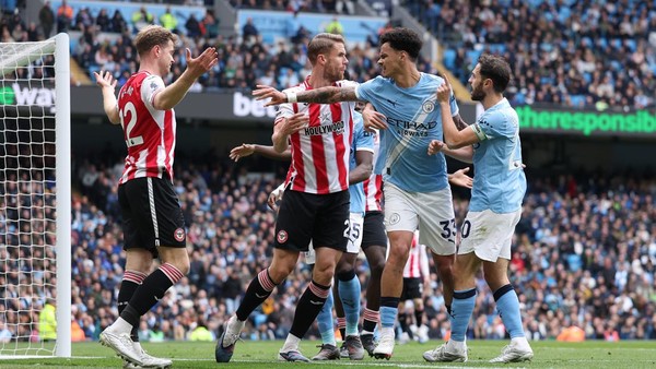 Manchester City Tundukkan Brentford dalam Duel Sengit Premier League