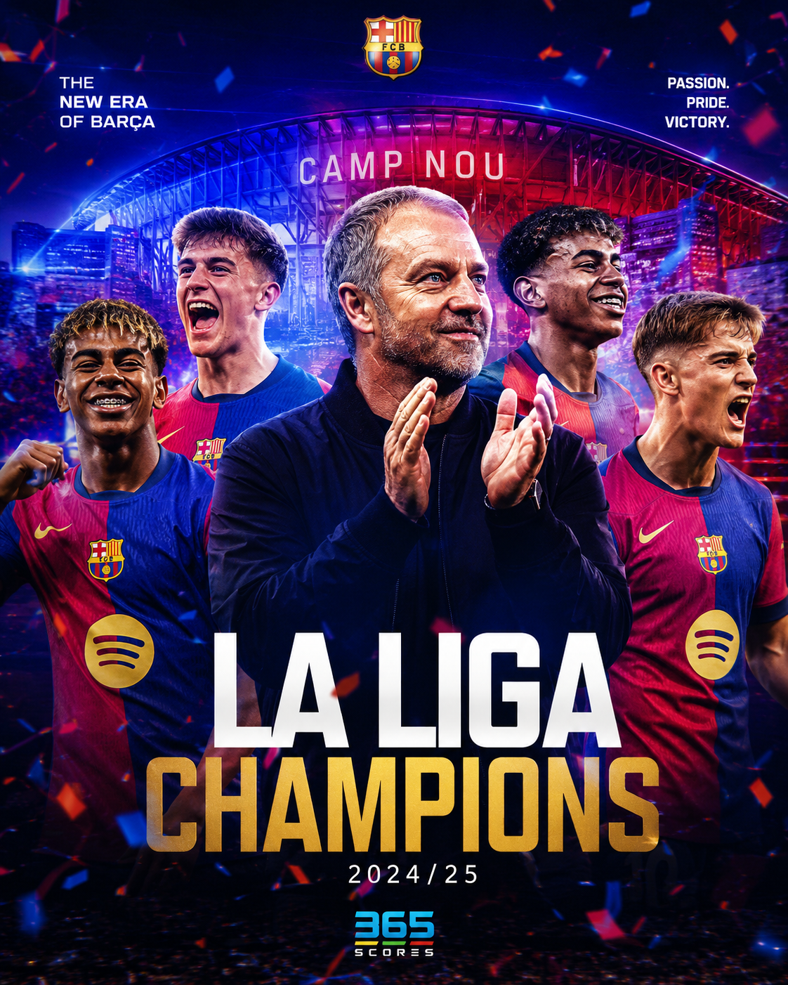 Barcelona Kembali Kuasai La Liga, Era Baru Dimulai di Bawah Hansi Flick