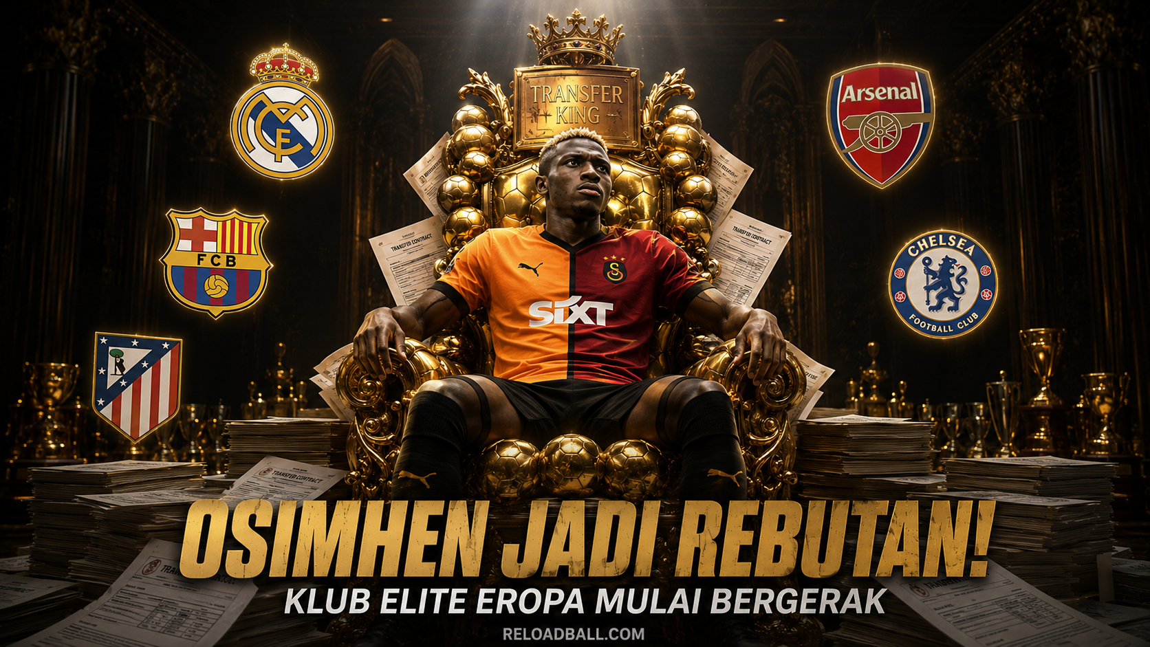 Bursa Transfer Memanas, Masa Depan Victor Osimhen Jadi Sorotan