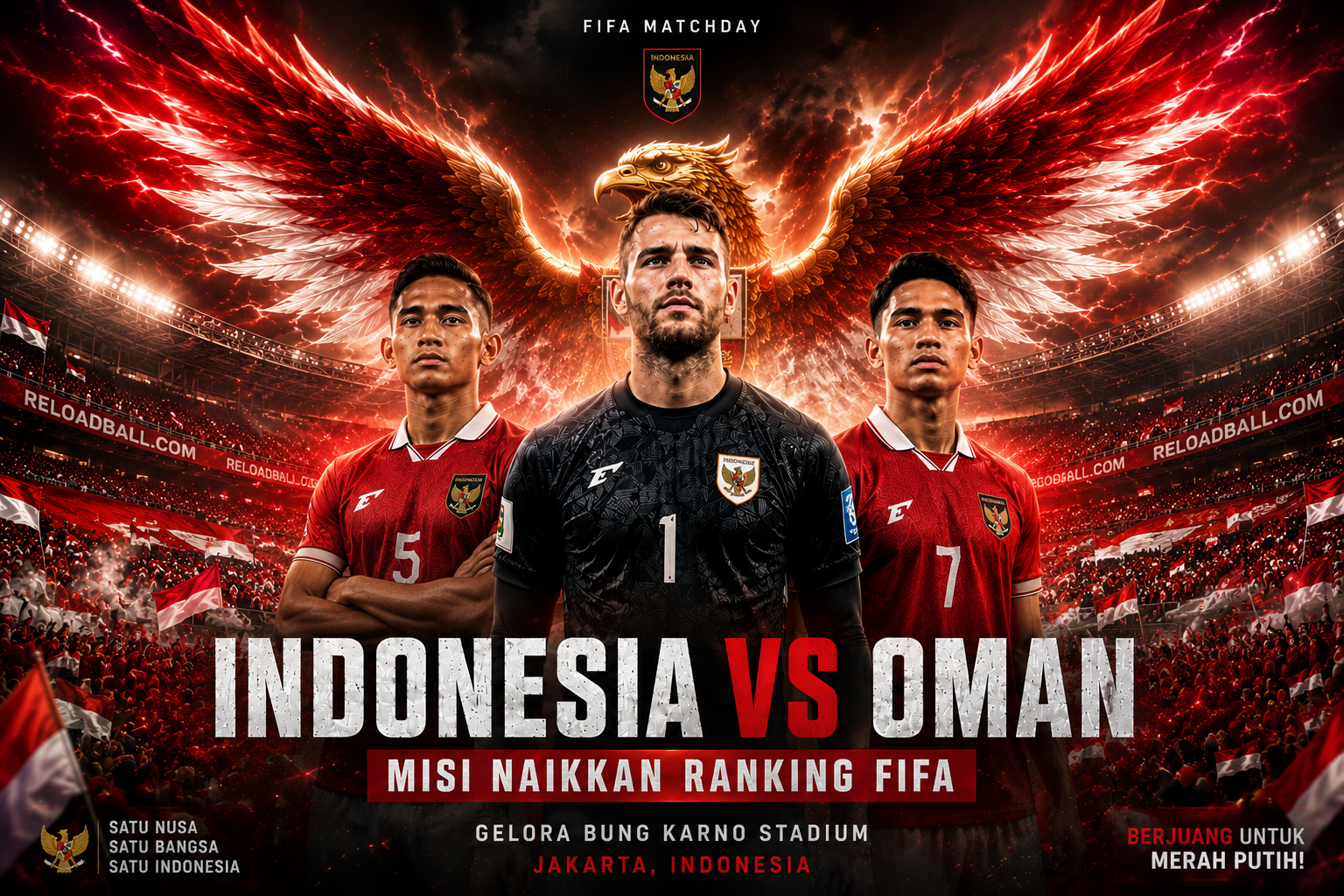 FIFA Matchday 2026, Timnas Indonesia Siap Hadapi Oman