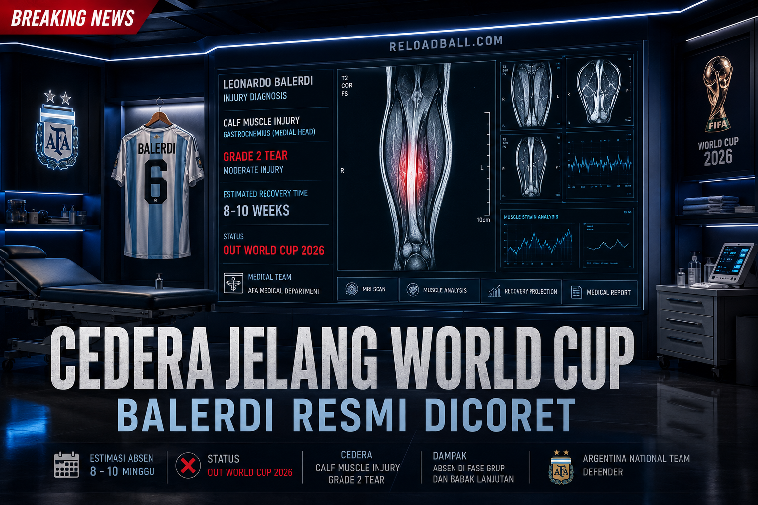 Juara Bertahan Kehilangan Pilar Pertahanan Jelang Piala Dunia
