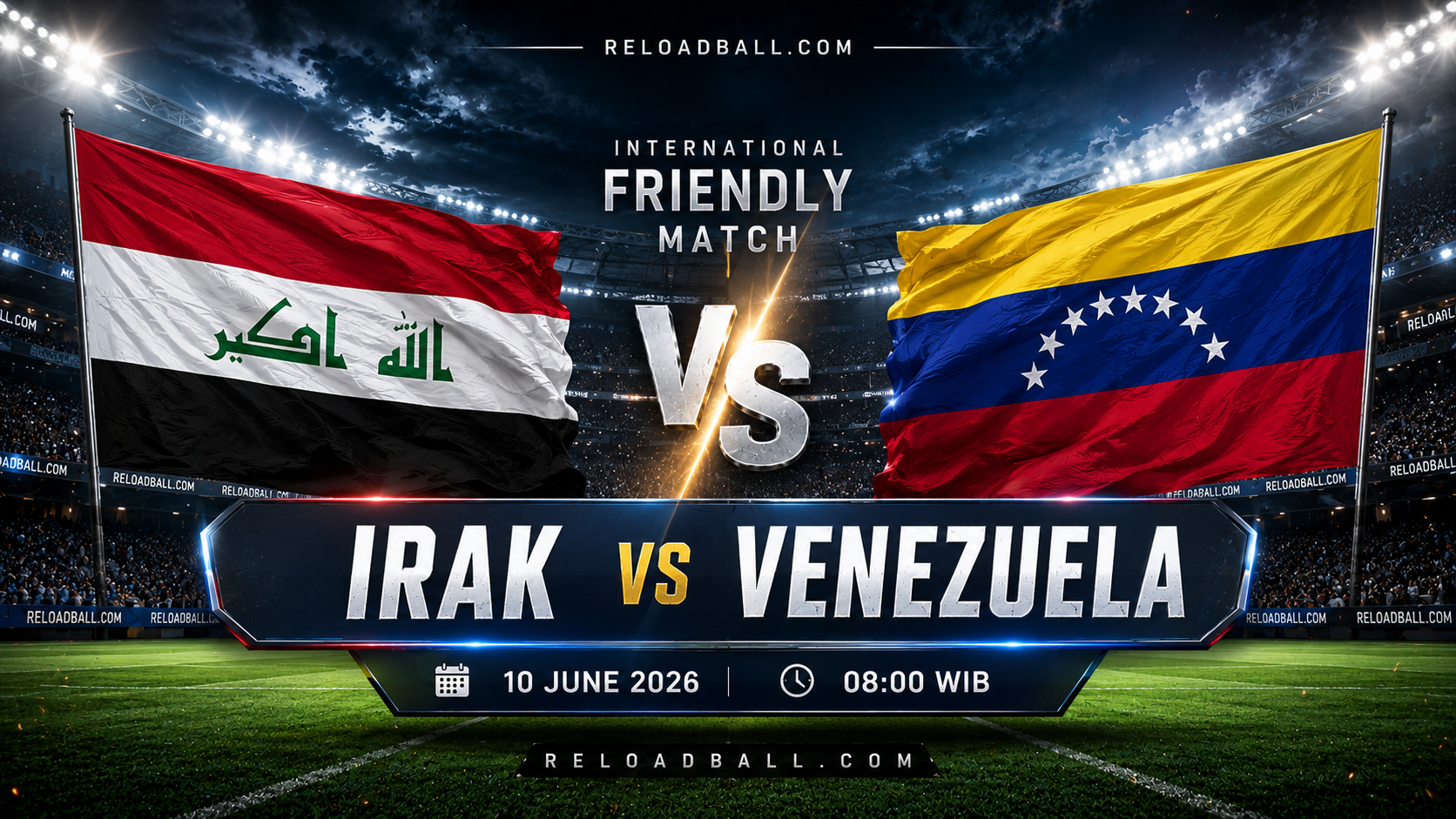 Irak vs Venezuela: Duel Seimbang Dua Kuda Hitam Dunia
