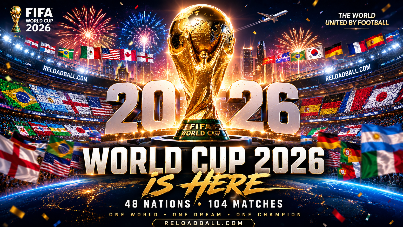 Piala Dunia terbaru, World Cup terbesar, FIFA World Cup 2026