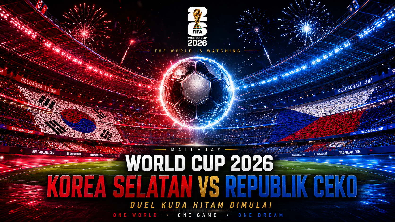 Korea Selatan Tantang Republik Ceko di Laga Pembuka Grup