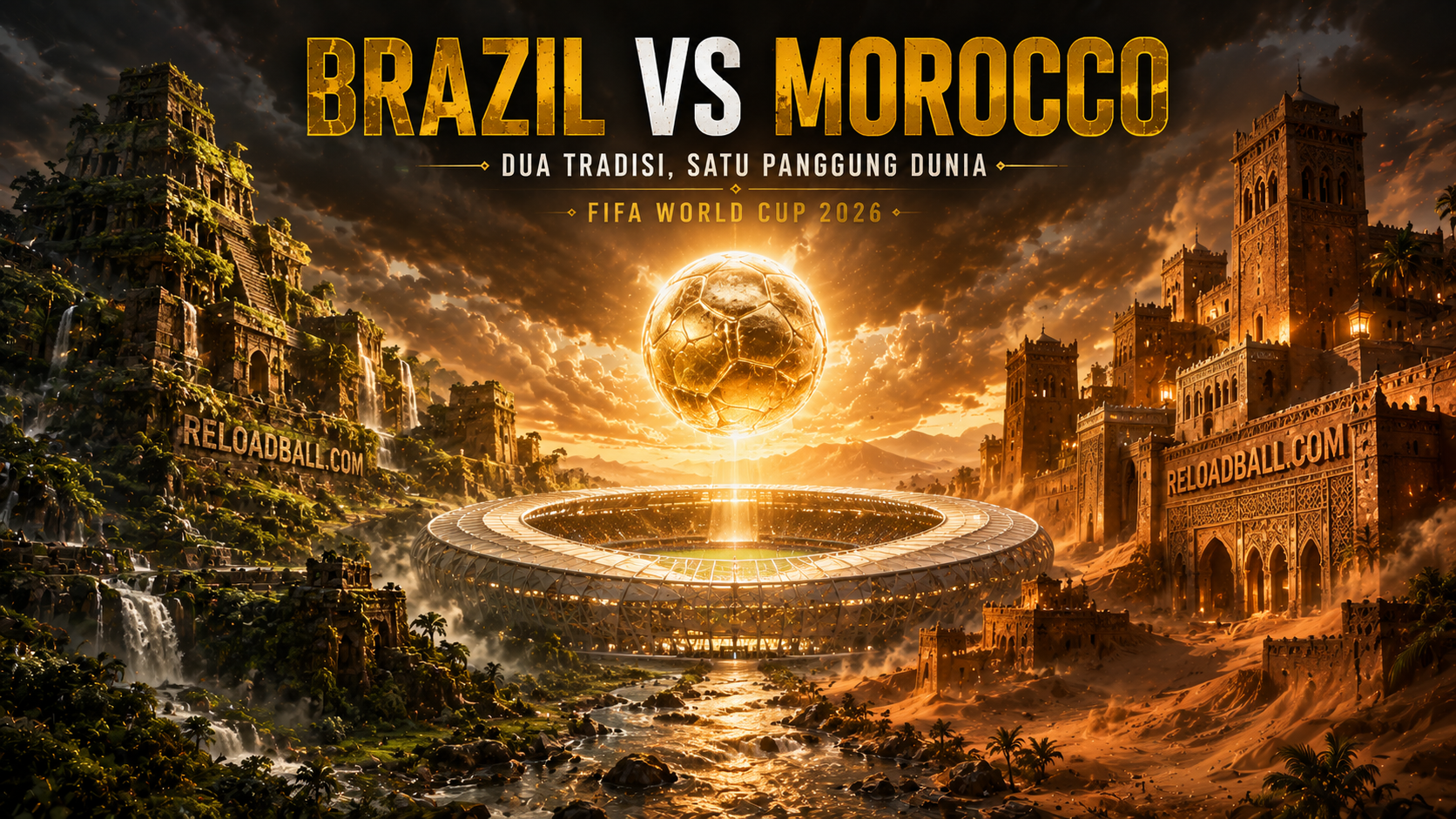 Brasil vs Maroko: Duel Dua Tim yang Ingin Mengubah Sejarah