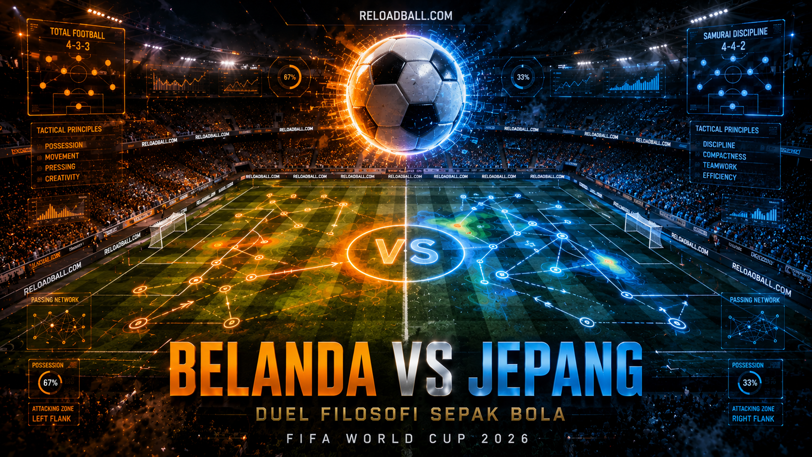 Belanda vs Jepang Terupdate