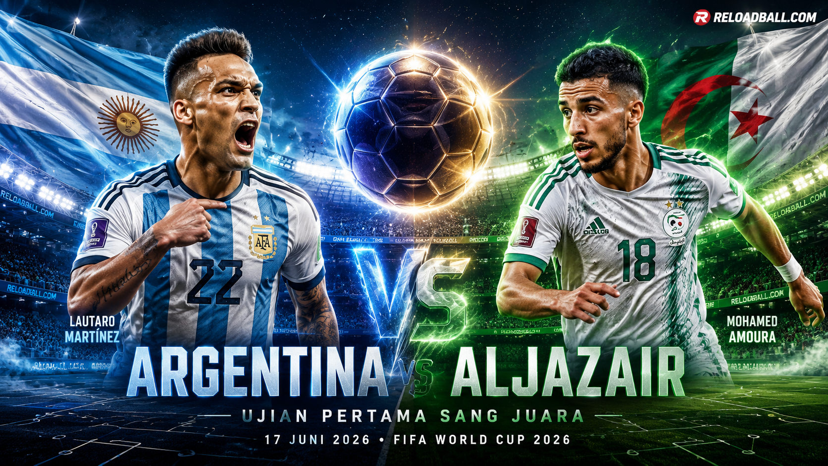 Argentina vs Aljazair: Ujian Awal Sang Juara Bertahan