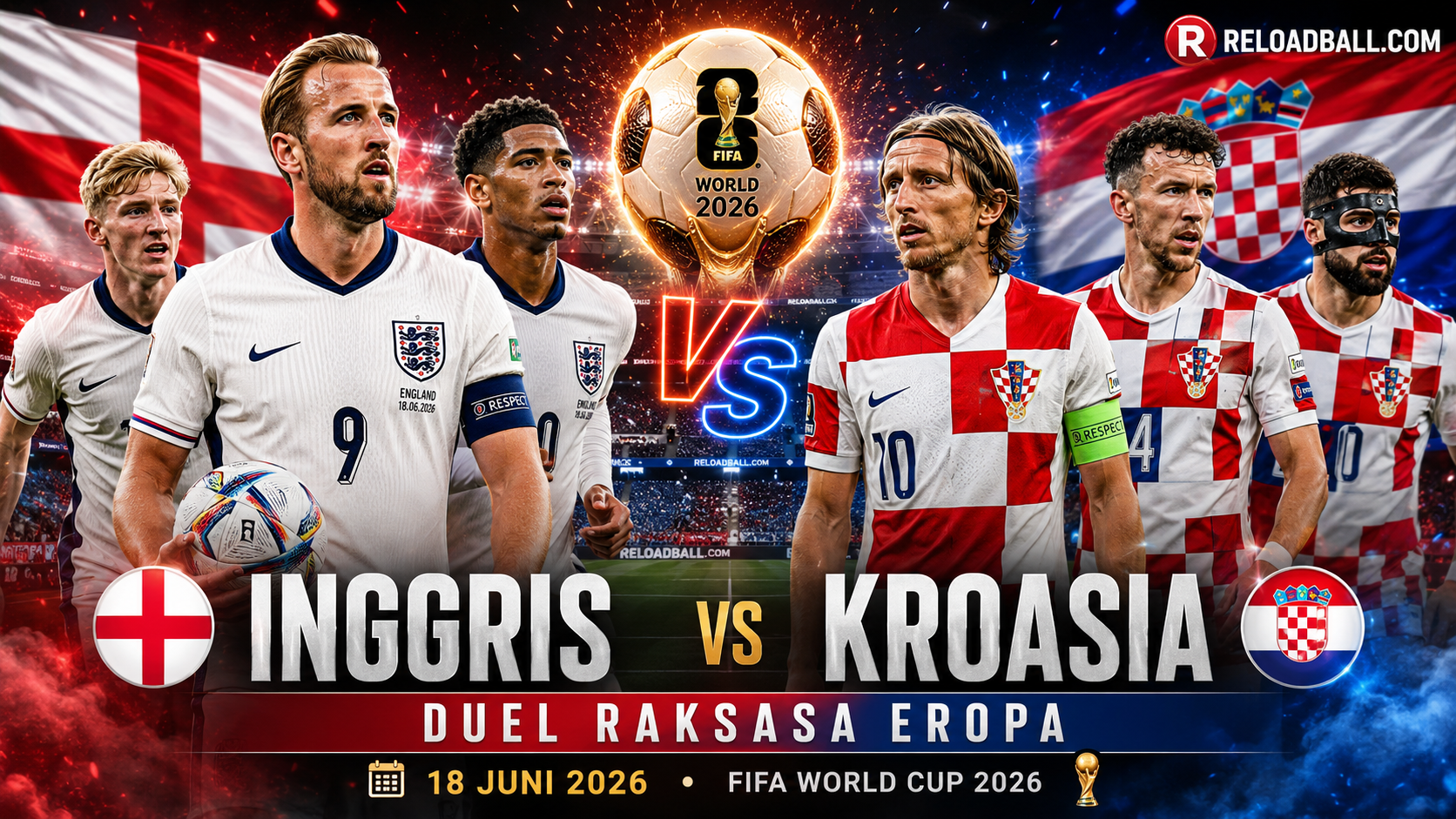 inggris vs kroasia akankah ada kejutan di match ini?!!