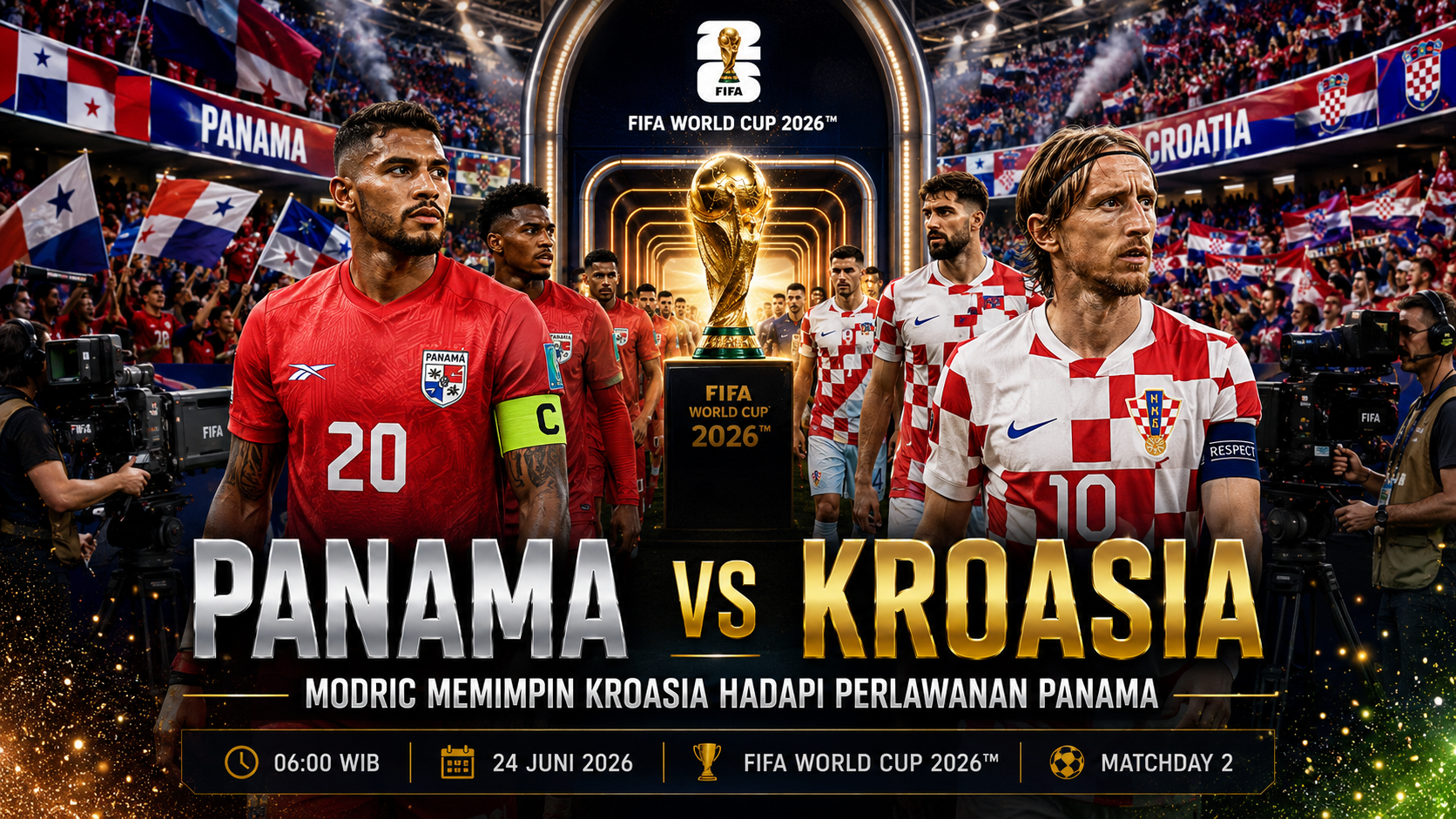 Panama vs Kroasia: Prediksi, Analisa Taktik dan Peluang Vatreni di Piala Dunia 2026